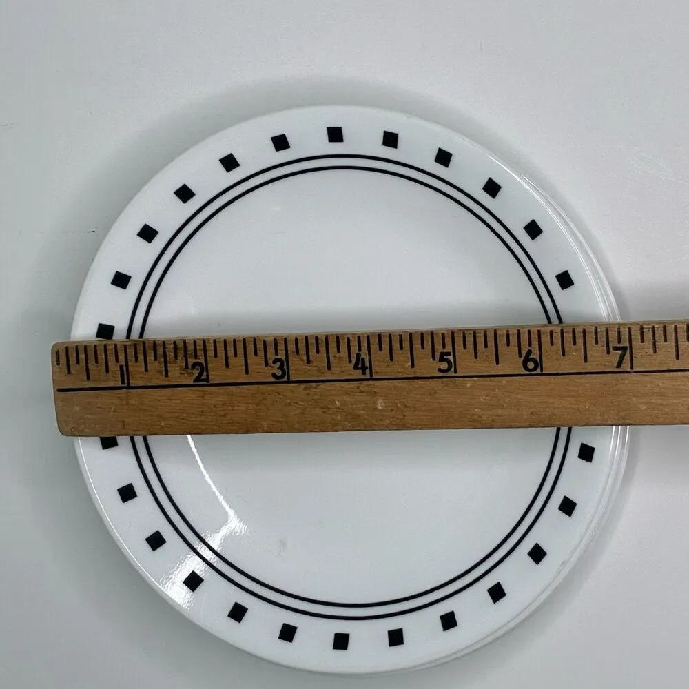Corelle City Block Black & White 6 3/4